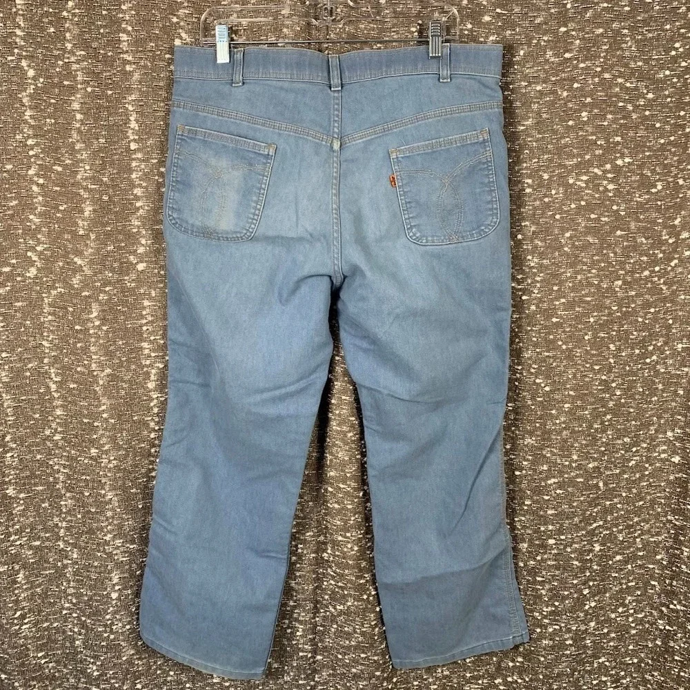 Vintage‎ Levi's Action Casuals Denim Jeans Orange Tab Men's 38x30